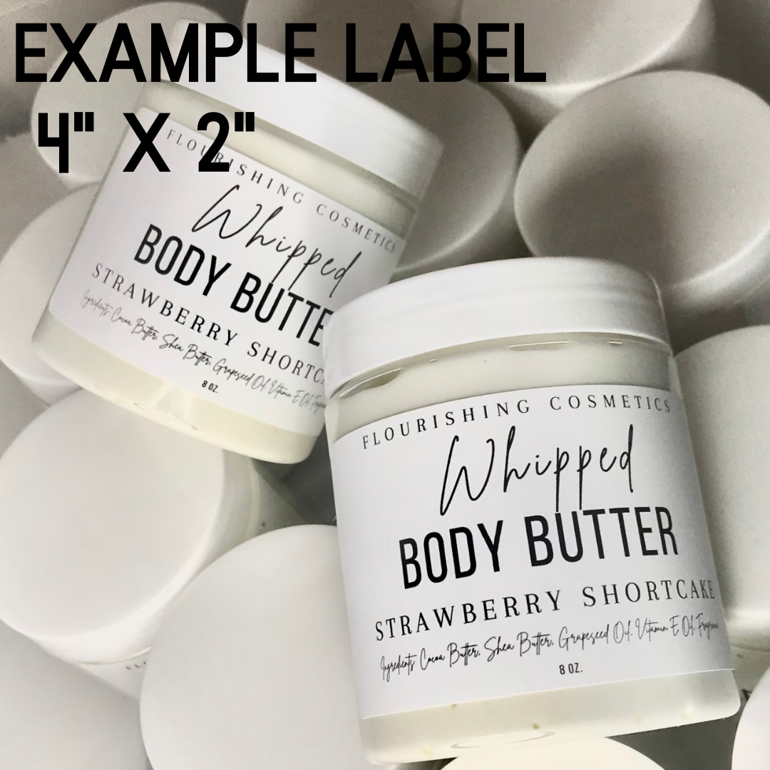 [PRIVATE LABEL] Whipped Body Butter (HOLIDAY)